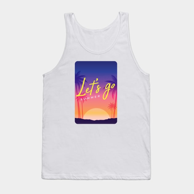 Let's go summer Tank Top by Acid_rain